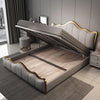 Pasco Premium Upholstered Bed in Suede