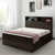 Denver Luxury Wooden Bed In PU Polish