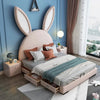 Bunny Luxury Upholstered Bed in Suede