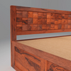 Plutio Luxury Sheesham Wooden Bed