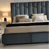 Flex Luxury Upholstered Bed in Suede