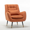 Doddle Luxury Accent Chair In Suede