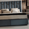 Flex Luxury Upholstered Bed in Suede