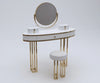 Royal Solid Wood PU Polished Dressing Table