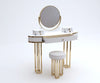 Royal Solid Wood PU Polished Dressing Table