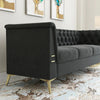 Loft Luxury Chesterfield Sofa Set in Suede