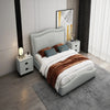 Trilif Luxury Upholstered Bed in Leatherette