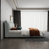 Trilif Luxury Upholstered Bed in Leatherette