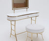 Flex Solid Wood PU Polished Dressing Table