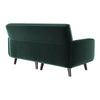 Honbay Luxury Mid-Century Sofa In Suede