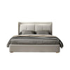 Tony Luxury Upholstered Bed in Leatherette