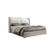 Tony Luxury Upholstered Bed in Leatherette