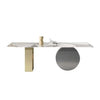 Roundly Luxury Dinning Table Set In Stainless Steel 304