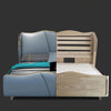 Dexter Luxury Upholstered Bed in Leatherette