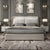 Tony Luxury Upholstered Bed in Leatherette