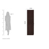 Rolex Engineered Wood Wardrobe 2 Doors