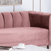 Bobran Luxury Mid-Century Sofa In Suede