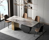 Roundly Luxury Dinning Table Set In Stainless Steel 304