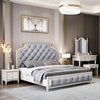 Cosco Premium Upholstered Bed in Suede