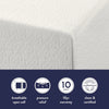 Feather well Mattress In Memory Foam 6"