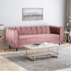 Bobran Luxury Mid-Century Sofa In Suede