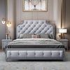 Cosco Premium Upholstered Bed in Suede