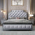 Cosco Premium Upholstered Bed in Suede