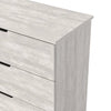 Crisp Wood 5 Drawer Shoe Rack