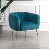 Aylin Luxury Accent Chair In Suede