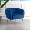 Aylin Luxury Accent Chair In Suede