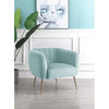 Aylin Luxury Accent Chair In Suede