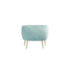 Aylin Luxury Accent Chair In Suede