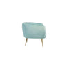 Aylin Luxury Accent Chair In Suede