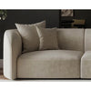 Remix Curved Premium Sofa Set in Suede