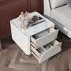 Bravo Bedside Table In PU Polish