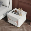 Bravo Bedside Table In PU Polish