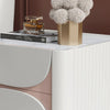 Bravo Bedside Table In PU Polish