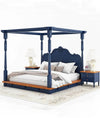 Florence Premium Poster Bed in PU Polish