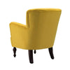 Oppo Luxury Accent Chair In Suede