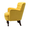 Oppo Luxury Accent Chair In Suede