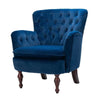 Oppo Luxury Accent Chair In Suede