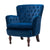 Oppo Luxury Accent Chair In Suede