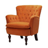 Oppo Luxury Accent Chair In Suede