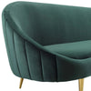 Subline Luxury Mid-Century Sofa In Suede