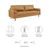 Valour Luxury Sofa Set in Leatherette