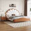 Blossom Luxury Upholstered Bed Without Storage in Leatherette