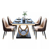 Bosco Luxury Dinning Table Set In Stainless Steel 304