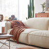 Go Pro Leon Luxury Mid-Century Sofa In Suede