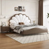 Blossom Luxury Upholstered Bed Without Storage in Leatherette