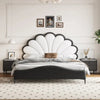 Blossom Luxury Upholstered Bed Without Storage in Leatherette